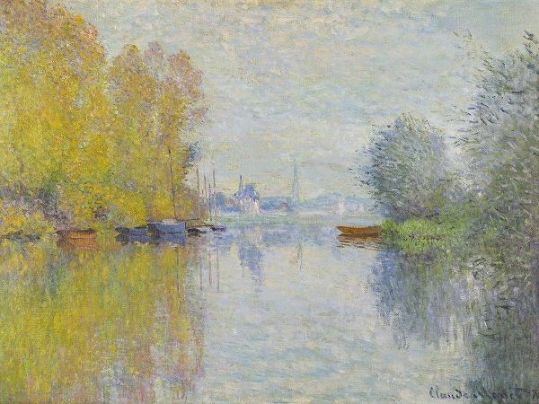 Monet, Claude 작가의 Autumn on the Seine-Argenteuil 1873 작품