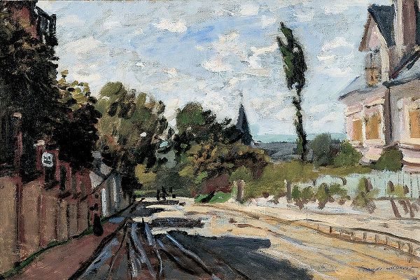 Monet, Claude 작가의 Village Street 1869 작품