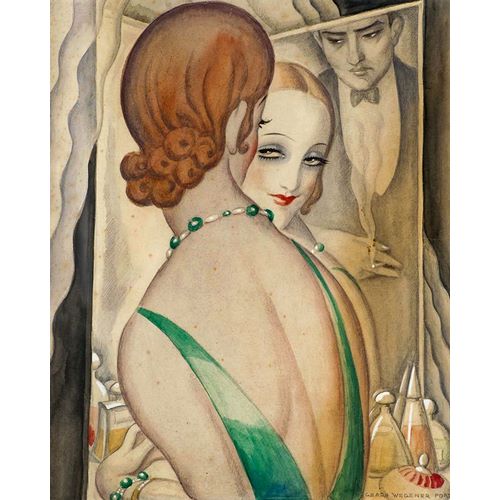 Wegener, Gerda 아티스트의 At the Mirror작품입니다.