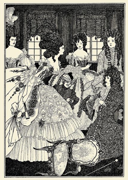 Beardsley, Aubrey 아티스트의 Rape of the Lock 1896 - Beaux and Belles작품입니다.