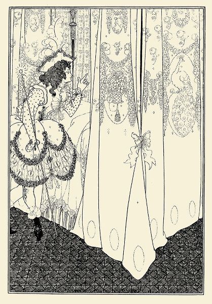 Beardsley, Aubrey 아티스트의 Rape of the Lock 1896 - The Dream작품입니다.
