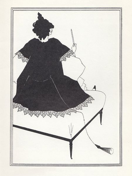 Beardsley, Aubrey 아티스트의 Salome 1894 - On Settee작품입니다.
