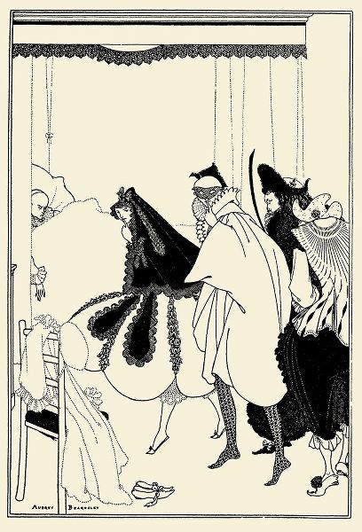 Beardsley, Aubrey 아티스트의 Savoy 1896 Vol.6 - Death of Pierrot작품입니다.