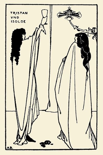 Beardsley, Aubrey 아티스트의 Savoy 1896 Vol.7 - Tristan and Isolde작품입니다.