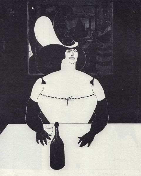 Beardsley, Aubrey 아티스트의 To-day 1894 - The Fat Woman작품입니다.