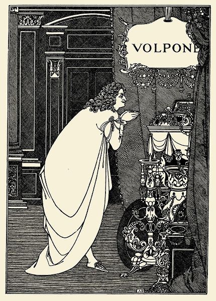 Beardsley, Aubrey 아티스트의 Volpone 1898 - Frontispiece작품입니다.