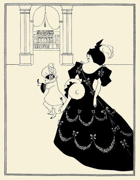 Beardsley, Aubrey 아티스트의 Yellow Book 1894 Vol.2 - Marionettes 1작품입니다.