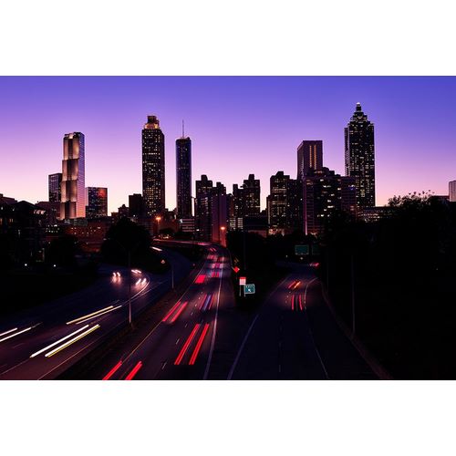 Highsmith, Carol 아티스트의 Night Skyline of Atlanta-Georgia I작품입니다.