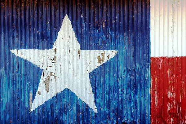 Texas Picture Archive 아티스트의 Texas State Flag painted on a barn작품입니다.