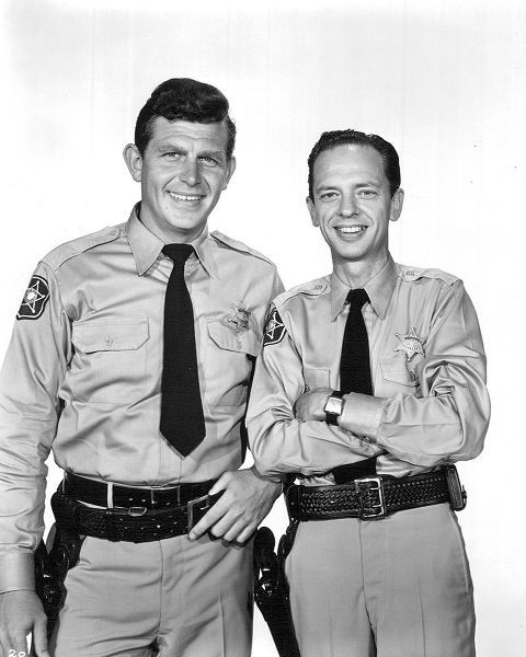 Vintage Hollywood Archive 아티스트의 Andy Griffith, Don Knotts, Andy Griffith Show작품입니다.