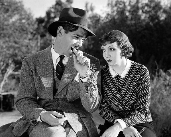 Vintage Hollywood Archive 아티스트의 Clark Gable, Claudette Colbert, It Happened One Night, 1934작품입니다.