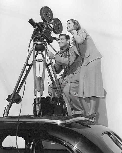 Vintage Hollywood Archive 아티스트의 Clark Gable, Myrna Loy, Too Hot to Handle, 1938작품입니다.