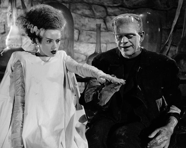Vintage Hollywood Archive 아티스트의 Elsa Lanchester, Boris Karloff, The Bride of Frankenstein, 1935작품입니다.
