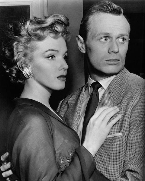 Vintage Hollywood Archive 아티스트의 Marilyn Monroe, Richard Widmark, Dont Bother to Knock, 1952작품입니다.