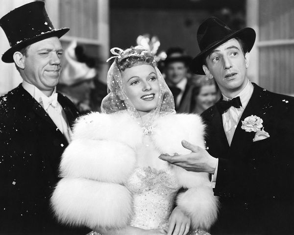 Vintage Hollywood Archive 아티스트의 Paul Hartman, Anna Neagle, Ray Bolger, Mardi Gras, 1941작품입니다.
