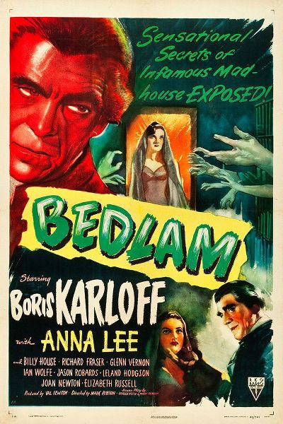 Vintage Hollywood Archive 아티스트의 Bedlam-1945작품입니다.