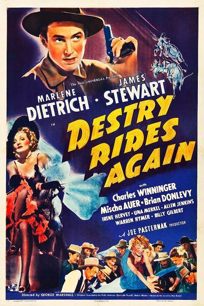 Vintage Hollywood Archive 아티스트의 Destry Rides Again-1939작품입니다.