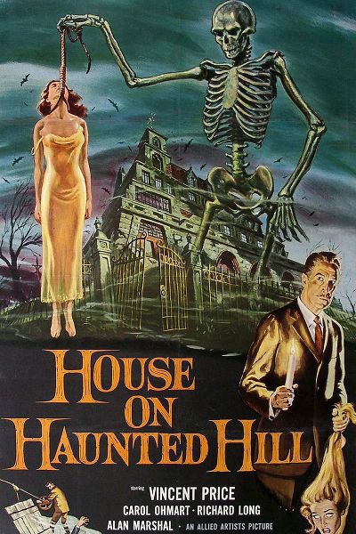 Vintage Hollywood Archive 아티스트의 House on a Haunted Hill-1958작품입니다.