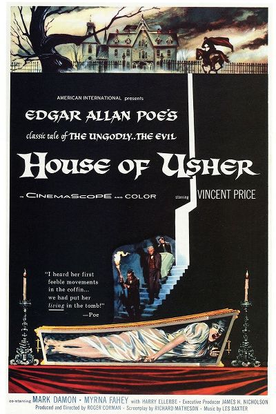 Vintage Hollywood Archive 아티스트의 House of Usher-1960작품입니다.