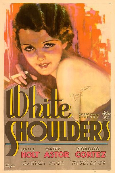 Vintage Hollywood Archive 아티스트의 Mary Astor in White Shoulders-1931작품입니다.