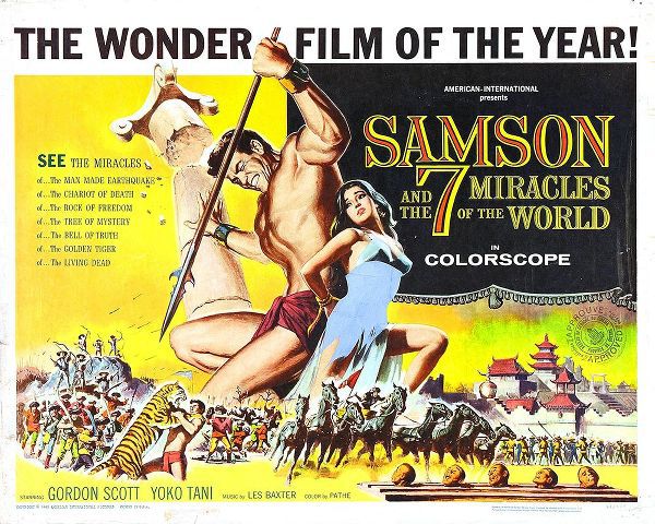 Vintage Hollywood Archive 아티스트의 Samson and the 7 Miracles of the World-1962작품입니다.