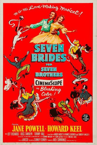 Vintage Hollywood Archive 아티스트의 Seven Brides for Seven Brothers-1954작품입니다.