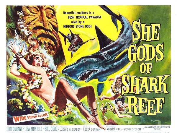 Vintage Hollywood Archive 아티스트의 She Gods of Shark Reef-1958작품입니다.