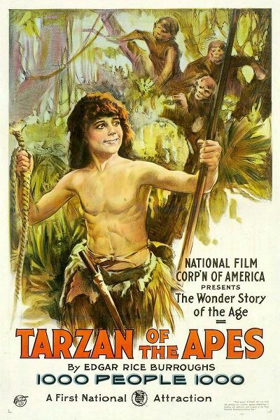 Vintage Hollywood Archive 아티스트의 Tarzan of the Apes-1918작품입니다.