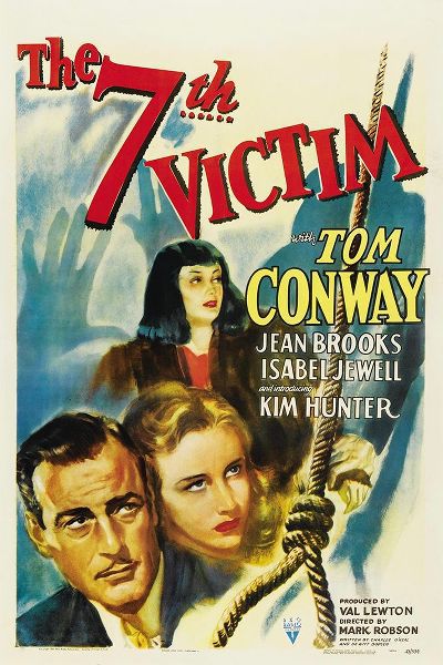 Vintage Hollywood Archive 아티스트의 The Seventh Victim one-sheet-RKO-1943작품입니다.