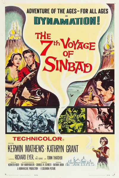 Vintage Hollywood Archive 아티스트의 The 7th Voyage of Sinbad-1958작품입니다.