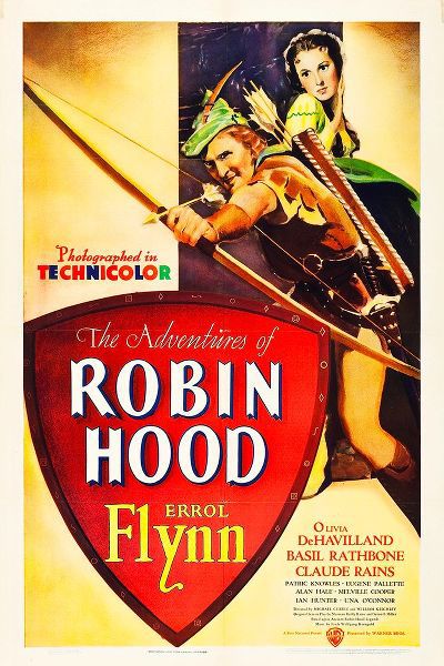 Vintage Hollywood Archive 아티스트의 The Adventures of Robin Hood-1938작품입니다.