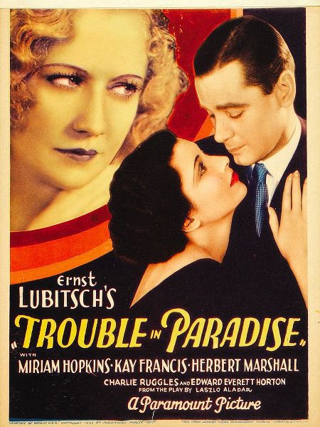 Vintage Hollywood Archive 아티스트의 Trouble in Paradise-1932작품입니다.