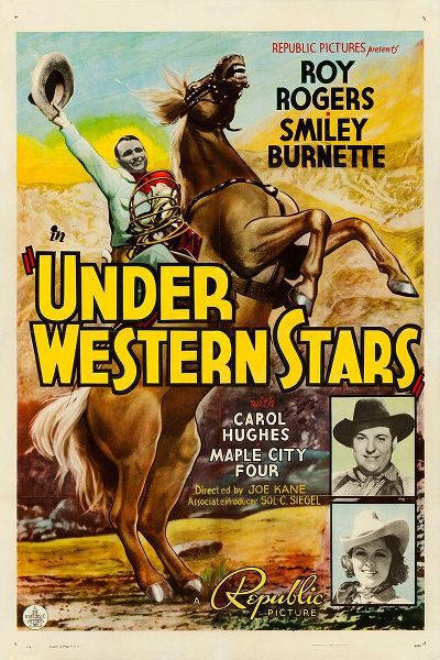 Vintage Hollywood Archive 아티스트의 Under Western Stars-1938작품입니다.