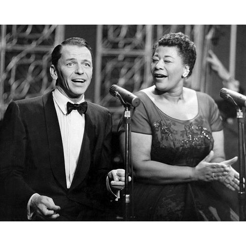 Vintage Music Archive 아티스트의 Frank Sinatra and Ella Fitzgerald-1958작품입니다.