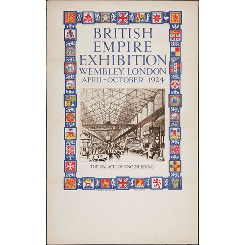 Worlds Fair Posters 아티스트의 British Empire Exhibition-1924-Engineering작품입니다.