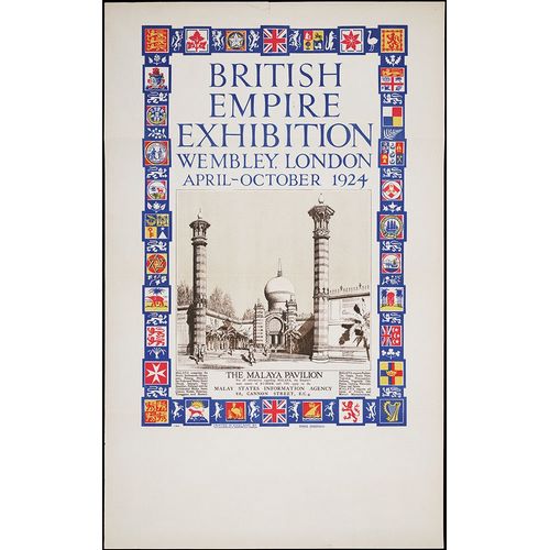 Worlds Fair Posters 아티스트의 British Empire Exhibition-1924-Malaya작품입니다.