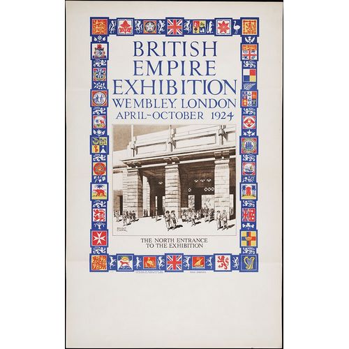 Worlds Fair Posters 아티스트의 British Empire Exhibition-1924-North Entrance작품입니다.