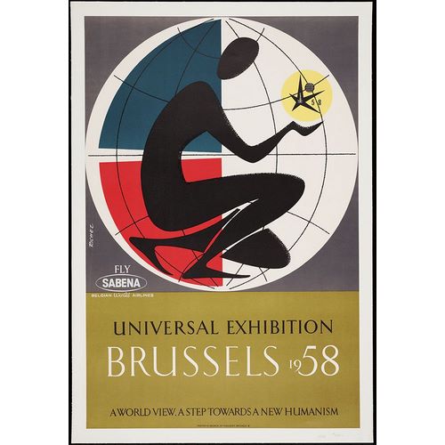 Worlds Fair Posters 아티스트의 Brussels-1958작품입니다.