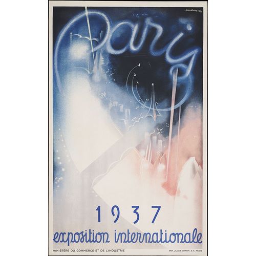 Worlds Fair Posters 아티스트의 Paris-1937작품입니다.