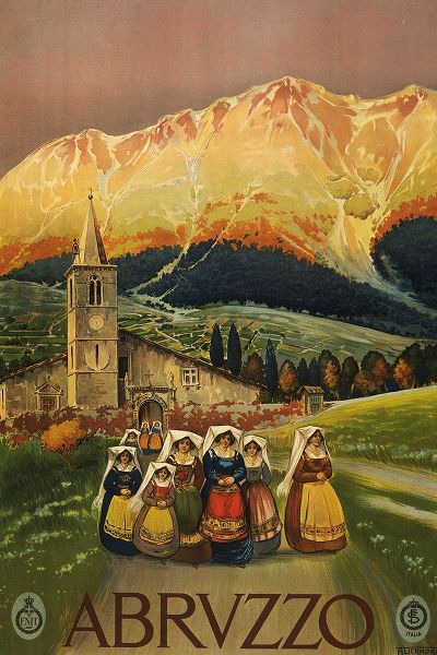 Vintage Travel Posters 아티스트의 Abrvzzo-Italy작품입니다.