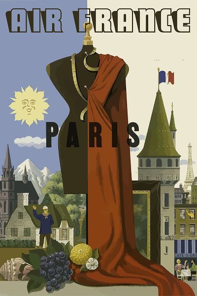 Vintage Travel Posters 아티스트의 Air France작품입니다.