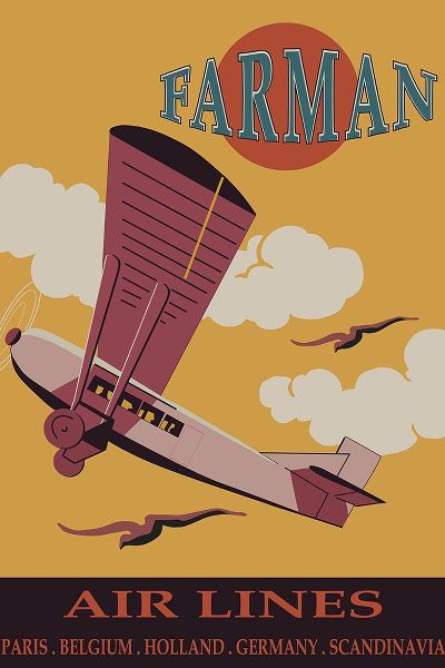 Vintage Travel Posters 아티스트의 Airplane Travel작품입니다.