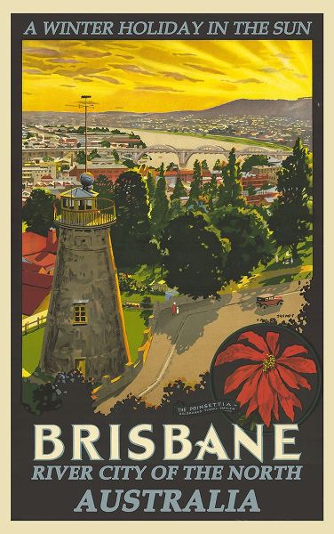 Vintage Travel Posters 아티스트의 Australia Brisbane Poster작품입니다.