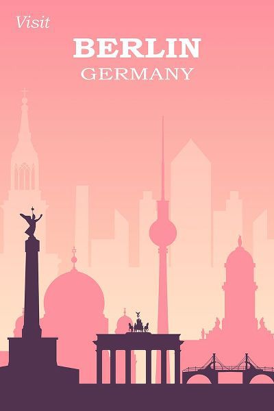 Vintage Travel Posters 아티스트의 Berlin Travel Poster작품입니다.