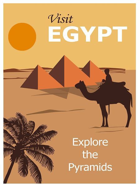 Vintage Travel Posters 아티스트의 Egypt Cairo Travel Poster작품입니다.