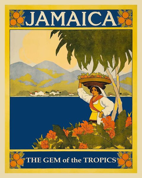 Vintage Travel Posters 아티스트의 Jamaica Travel Poster작품입니다.