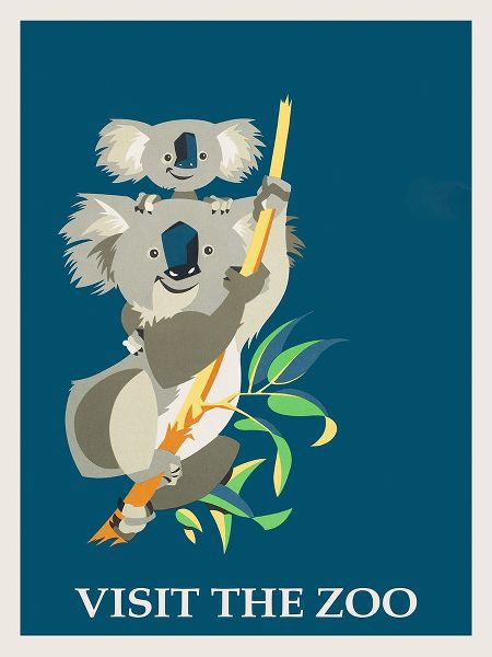 Vintage Travel Posters 아티스트의 Koala Bear Zoo작품입니다.