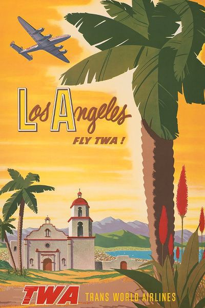 Vintage Travel Posters 아티스트의 Los Angeles Travel Poster작품입니다.