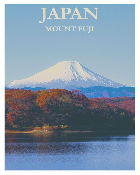 Vintage Travel Posters 아티스트의 Mount Fuji Japan Poster작품입니다.