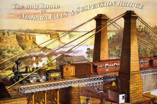 Vintage Travel Posters 아티스트의 Niagara Falls Train Travel작품입니다.